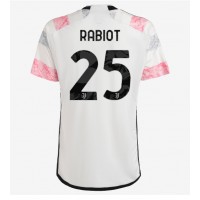 Fotbalové Dres Juventus Adrien Rabiot #25 Venkovní 2023-24 Krátký Rukáv
